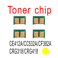 toner reset chip for M452/M377/M477 color printer reset toner cartridge chip